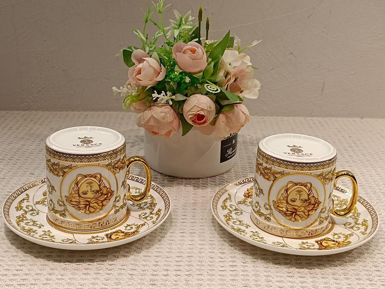 Versace Tea set of two cups many colors available - Image 12 of 12